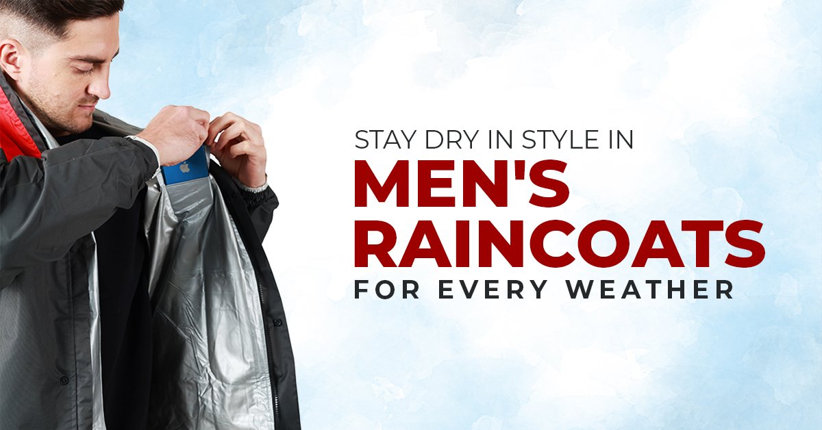 Mens raincoats