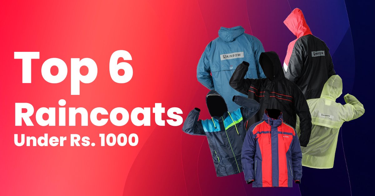 Best Raincoats for Men Under Rs. 1000 in India in 2024