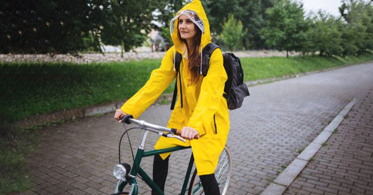 Ladies Raincoat for scooty